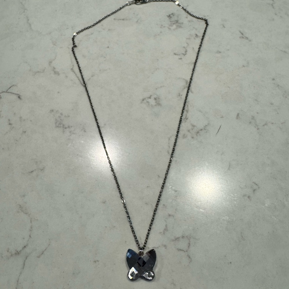 Swarovski Butterfly Pendant Necklace